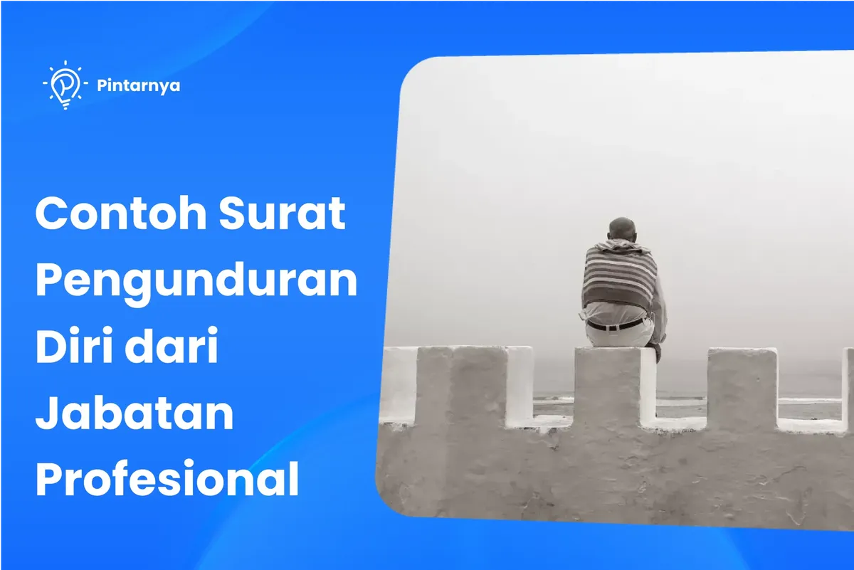 Contoh Surat Pengunduran Diri dari Jabatan Profesional