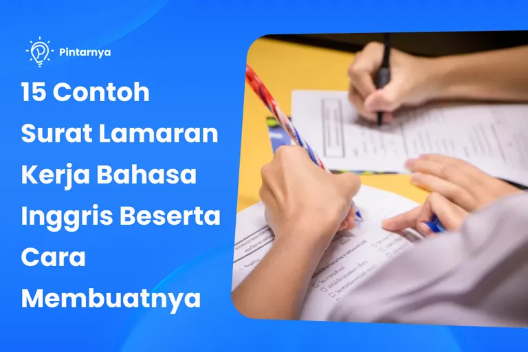 contoh surat lamaran kerja bahasa inggris