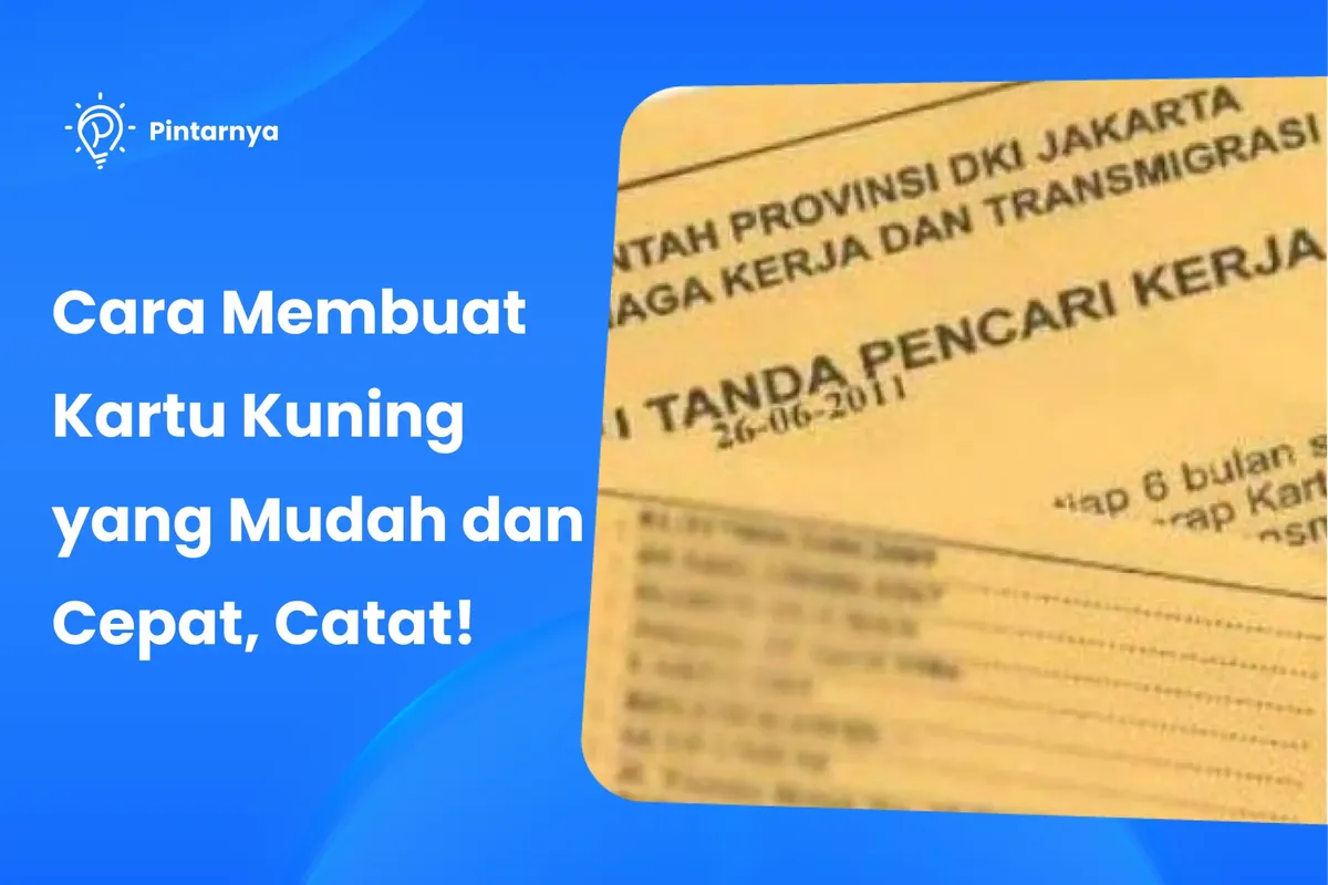 Cara Membuat Kartu Kuning