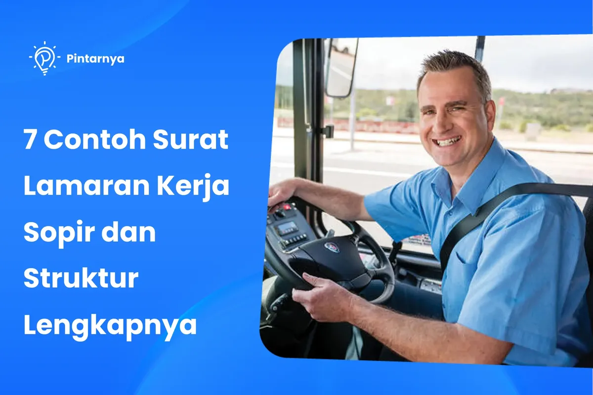 Contoh Surat Lamaran Kerja Sopir
