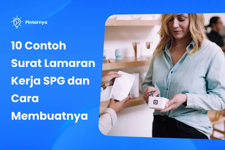 contoh surat lamaran kerja spg