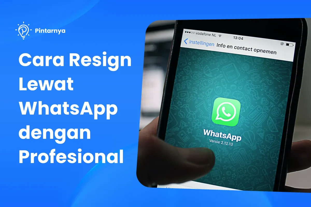 Cara Resign Lewat WA